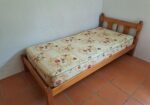 Pine Bed with Mattress