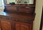 Antique Teak Sideboard with Mirror for sale in Hermanus