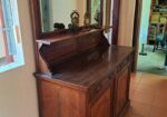 Antique Teak Sideboard with Mirror for sale in Hermanus